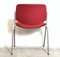 DSC 106 Red Desk Chair by Giancarlo Piretti Following for Anonima Castelli, Italy, 1965 6
