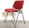 Chaise de Bureau DSC 106 Rouge par Giancarlo Piretti Follow pour Anonima Castelli, Italie, 1965 3
