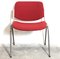 Chaise de Bureau DSC 106 Rouge par Giancarlo Piretti Follow pour Anonima Castelli, Italie, 1965 4