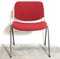 DSC 106 Red Desk Chair by Giancarlo Piretti Following for Anonima Castelli, Italy, 1965 4