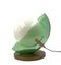 Space Age Green Table Lamp from Stilux, Italy, 1970s 9