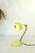 Mid-Century Yellow Table Lamp, Italy, 1950s 2