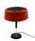 Mid-Century Red Table Lamp by Oscar Torlasco for Lumi, Italy, 1950s, Image 14