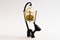 Cat Figurine Holding Thermometer by Walter Bosse for Herta Baller, 1950s 3