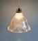 Art Deco Suspension in Transparent Glass from Holophane, 1930s, Image 2