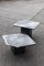 Marquina Black and Marble Back Tables, 1980s, Set of 2, Image 8