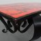 Heavy Vintage Coffee Table with 3 Tiles in Steel Frame, 1960s, Image 19