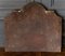 18th Century Chimney Plate in Cast Iron Crown Griffons 5