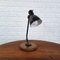 Lámpara de mesa industrial Bauhaus con base de madera, años 30, Imagen 6