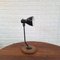 Lámpara de mesa industrial Bauhaus con base de madera, años 30, Imagen 8