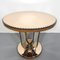 Art Deco Coffee Table with Mirror Glass and Walnut Veneer, 1930s 6