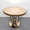 Art Deco Coffee Table with Mirror Glass and Walnut Veneer, 1930s 15