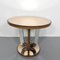 Art Deco Coffee Table with Mirror Glass and Walnut Veneer, 1930s 1