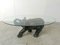 Vintage Plaster Elephant Coffee Table, 1970s 10