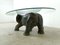 Vintage Plaster Elephant Coffee Table, 1970s 3