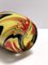 Postmodern Black, Red and Yellow Encased Hand-Blown Murano Glass Flower Vase, Italy, 1980s 9