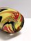 Postmodern Black, Red and Yellow Encased Hand-Blown Murano Glass Flower Vase, Italy, 1980s, Image 9