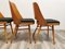 Dining Chairs by Radomir Hoffman for Ton, 1950s, Set of 4, Image 24
