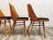 Dining Chairs by Radomir Hoffman for Ton, 1950s, Set of 4, Image 18