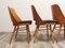 Dining Chairs by Radomir Hoffman for Ton, 1950s, Set of 4, Image 14