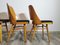 Dining Chairs by Radomir Hoffman for Ton, 1950s, Set of 4 8