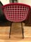 Side Chair with Red Hopsack Upholstery by Harry Bertoia for Knoll International, 1960s, Image 3