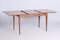 Mid-Century Walnut Folding Table by Mier Topolcany, Czech, 1950s, Image 8