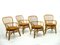Rattan Chairs, 1970s, Set of 4 1