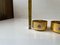 Gold Plated Tealight Candleholders by Pierre Forssell for Skultuna, 1960s, Set of 2 8