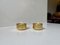 Gold Plated Tealight Candleholders by Pierre Forssell for Skultuna, 1960s, Set of 2, Image 2