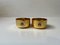 Gold Plated Tealight Candleholders by Pierre Forssell for Skultuna, 1960s, Set of 2 5