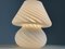 Lámpara en forma de hongo de cristal de Murano, años 70, Imagen 11