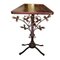 Reception Table with Sculpture on Iron Base by Basil Albayati 4