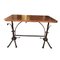 Reception Table with Sculpture on Iron Base by Basil Albayati 1