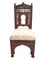 Geschnitzte Stühle aus Silon und Holz mit arabischer Inschrift, 3 . Set 2