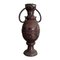 Vase aus Messing und Kupfer 4