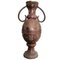 Vase aus Messing und Kupfer 5