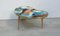 Small Mid-Century German Kidney-Shaped Side Table with Marbled Epoxy, 1950s, Image 3