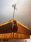 Lampada da soffitto in legno acrilico di Temde, anni '70, Immagine 4
