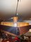 Lampada da soffitto in legno acrilico di Temde, anni '70, Immagine 5