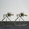 Electrified Lanterns in Wrought Iron and Metal, 1980, Set of 2, Image 6