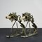 Electrified Lanterns in Wrought Iron and Metal, 1980, Set of 2, Image 2