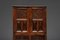 Rustic Dark Wood Pantry Cabinet, Spain, 1800s 3