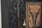 Tall Swedish Handcrafted Black Painted Pine Folk Art Cabinet, Image 18