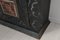 Tall Swedish Handcrafted Black Painted Pine Folk Art Cabinet, Image 17
