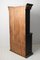 Tall Swedish Handcrafted Black Painted Pine Folk Art Cabinet 20