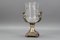 Czech Crystal Glass and Brass Vase with Cherubs, 1970s 11