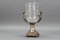 Czech Crystal Glass and Brass Vase with Cherubs, 1970s, Image 11