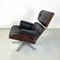 Modern Armchair and Ottoman by Eames for Herman Miller, USA, 1970s, Set of 2 5