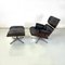 Modern Armchair and Ottoman by Eames for Herman Miller, USA, 1970s, Set of 2, Image 3